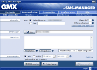 gmx sms manager